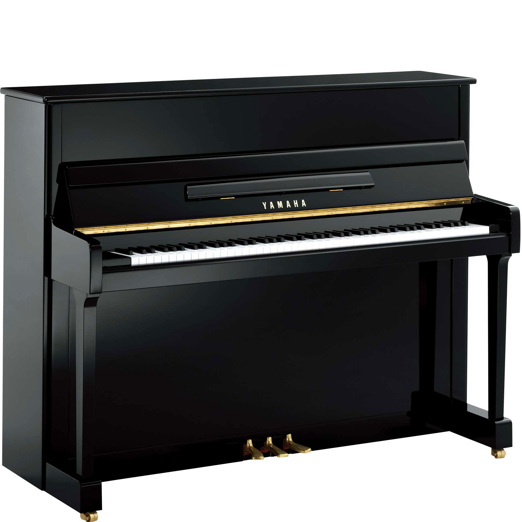 Klavier Yamaha P116 PE Schwarz Hochglanz