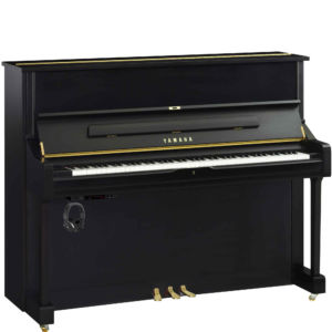 Silent Klavier Yamaha U1 SH3 PE Schwarz Hochglanz