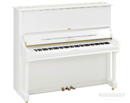 Klavier Yamaha U3 Weiß Hochglanz poliert PWH