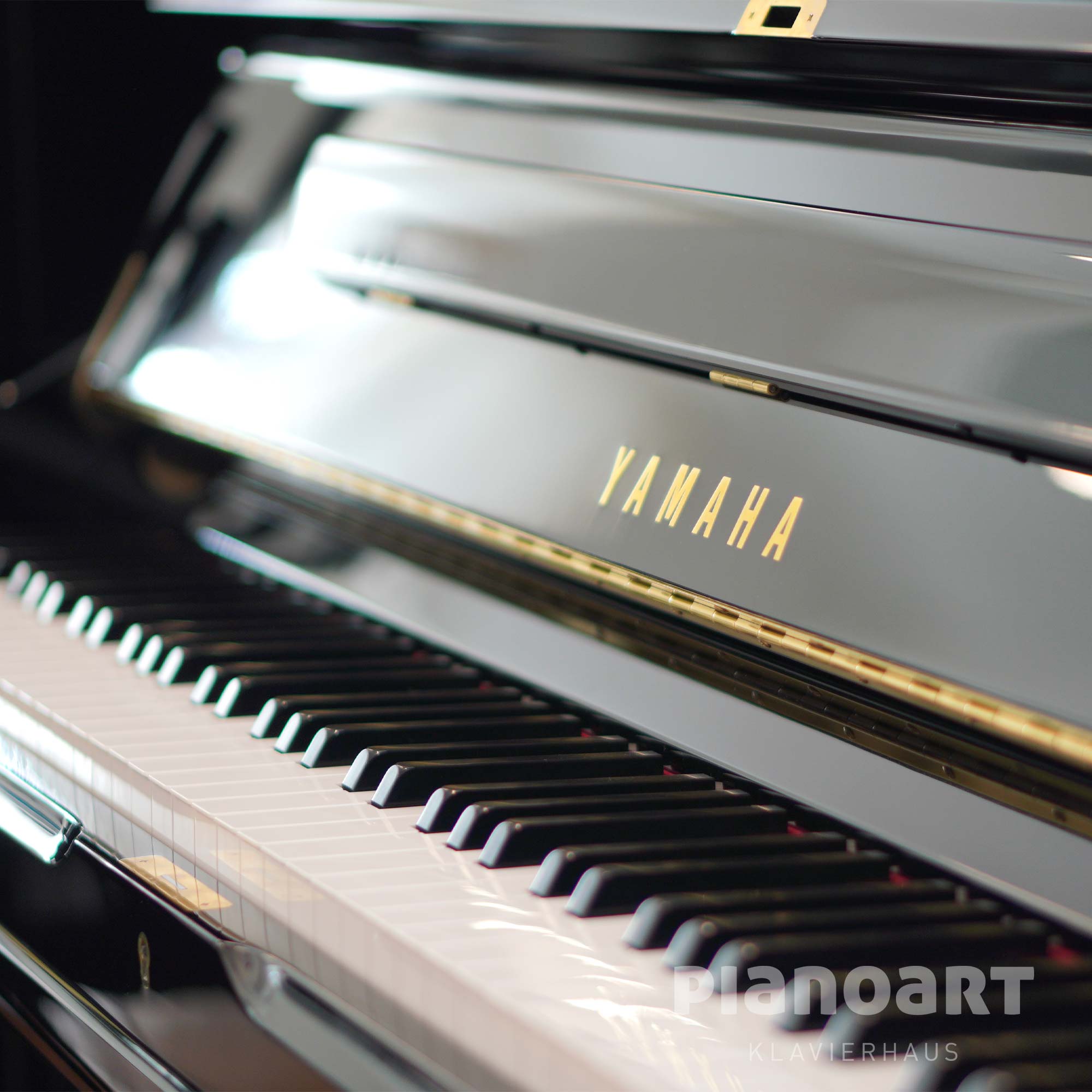 Klavier Yamaha U1 U3 Tastenlauf