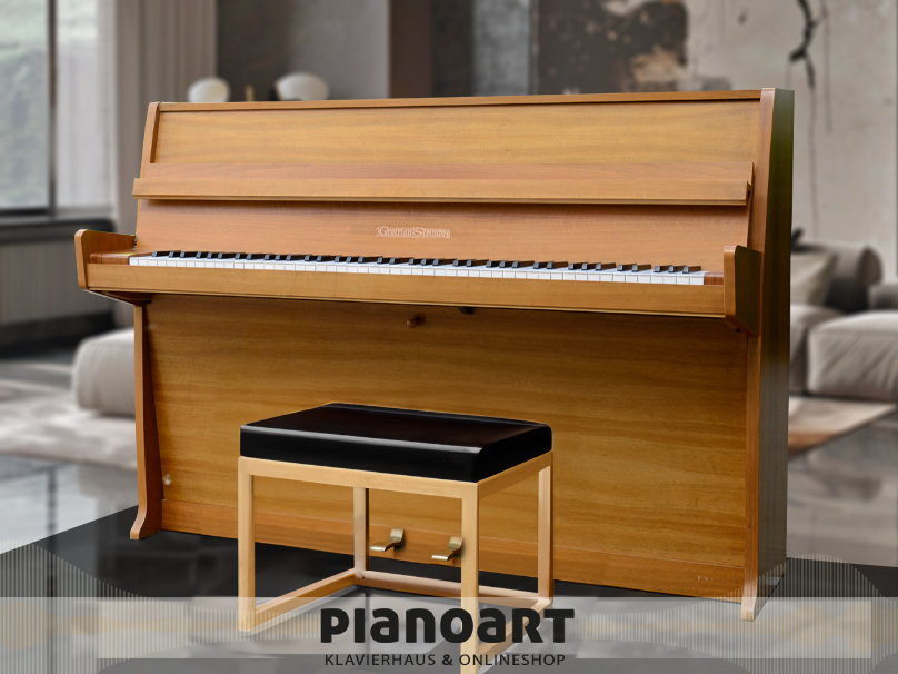Gebrauchtes Klavier kaufen Grotrian Steinweg mit Klavierbank