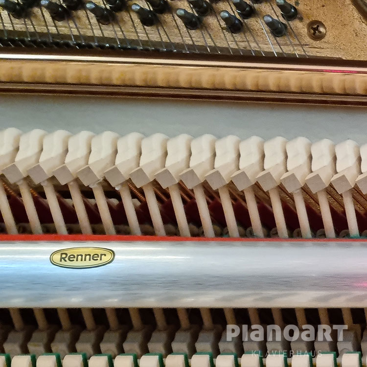 Hammerköpfe Ansicht eines gebrauchten Schimmel Klaviers