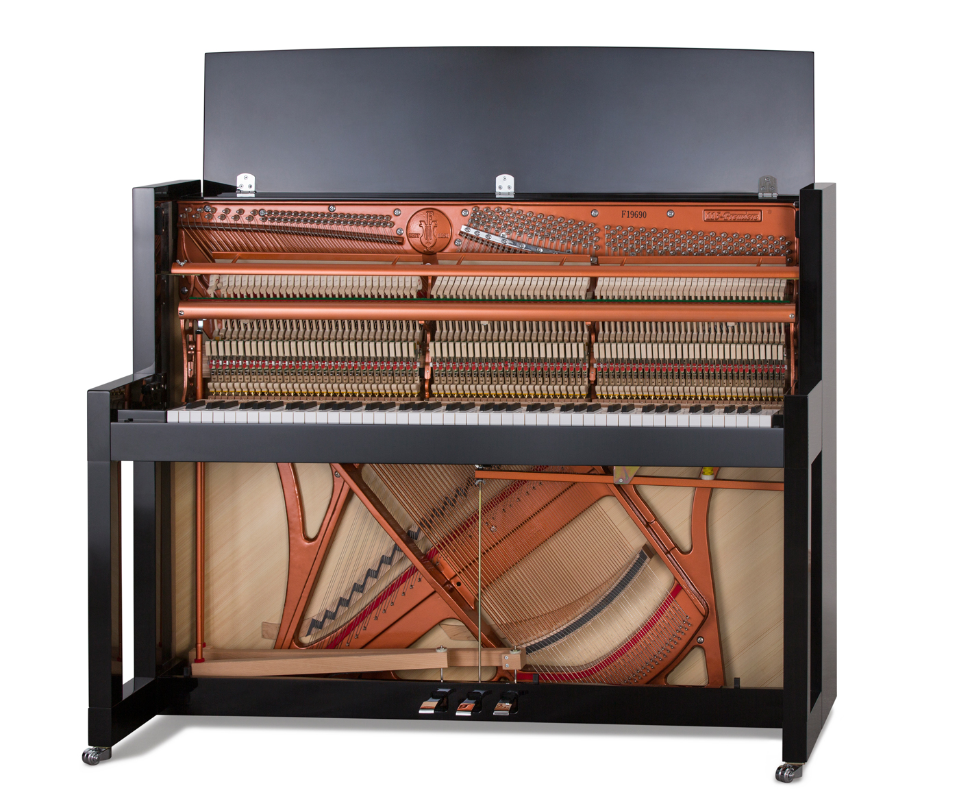 Pianoart Klavierservice Innenansicht Feurich