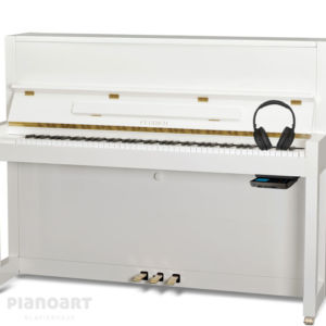 Silent Klavier Feurich Premiere 115 in Weiß