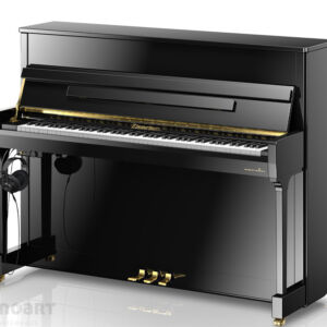 Silent-Klavier Zimmermann Vario S2 in Schwarz