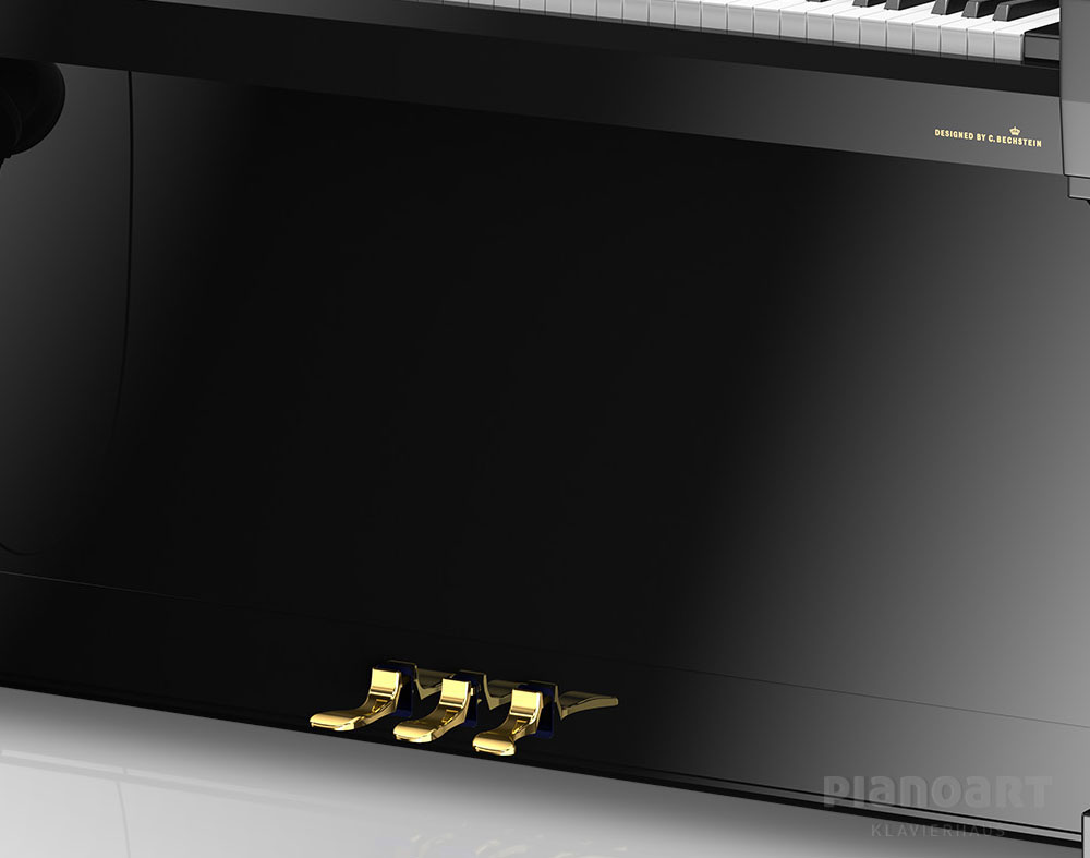 Zimmermann Vario S4 Silent-Klavier Pedale in Messing