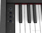 Roland Digital Piano F-107 BK Seiten Ansicht