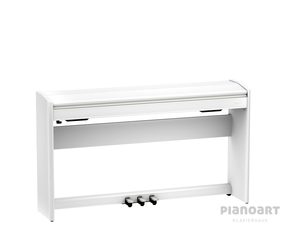 Roland F-701 WH Digital Piano Geschlossen.