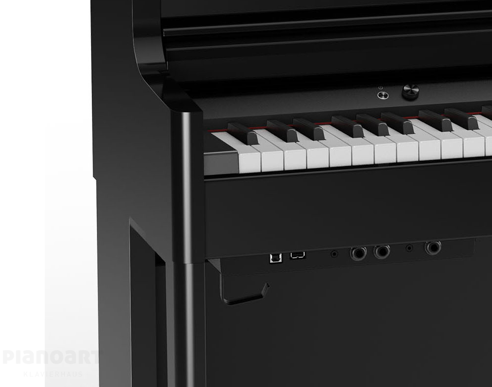 Roland HP-704 PE Digitalpiano Anschluesse