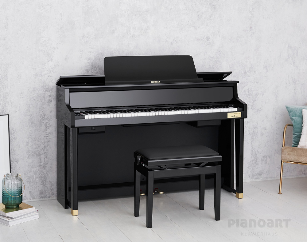 Casio Digital Grand Hybrid E-Piano GP-510 BP Wohnzimmer