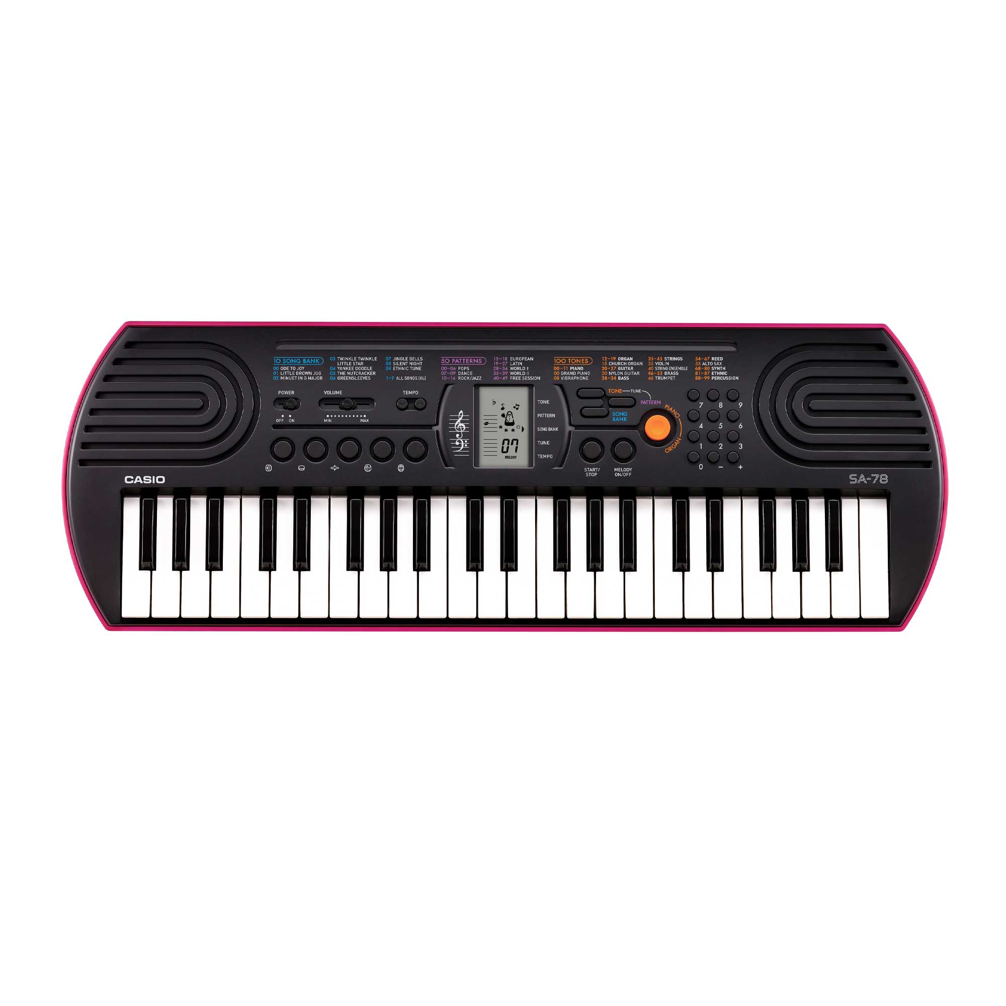 Mini Keyboard Casio Casiotone SA-78