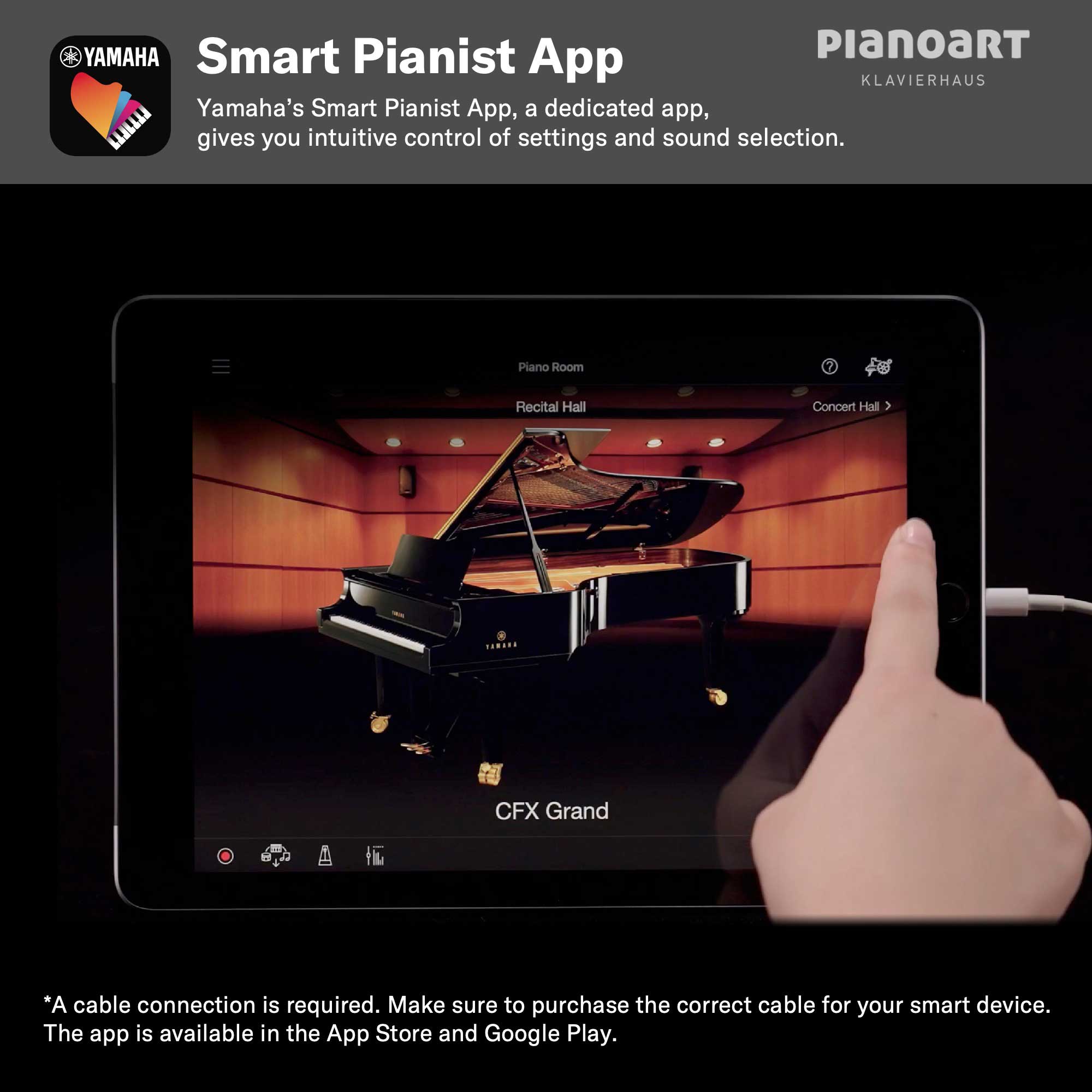 E-Piano Yamaha Arius YDP-S35 App