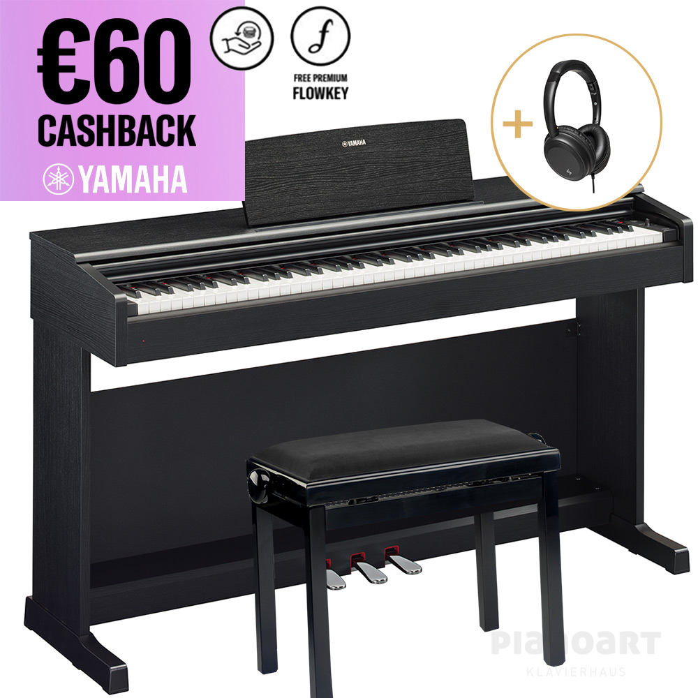 Yamaha Arius YDP-145 B Home-Set in Schwarz