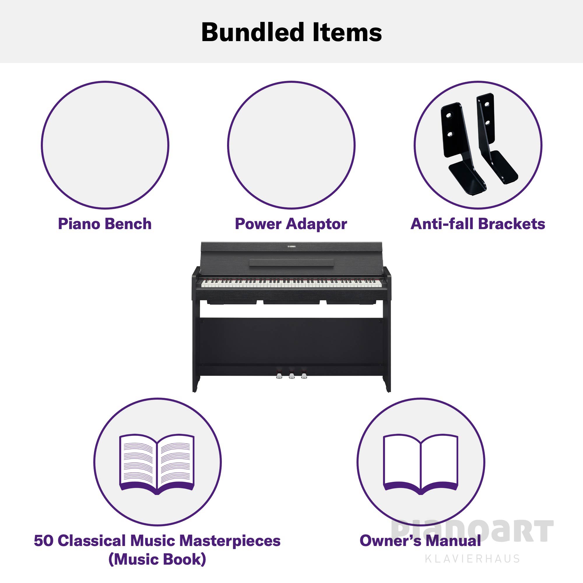 Yamaha Arius YDP-S35 Items