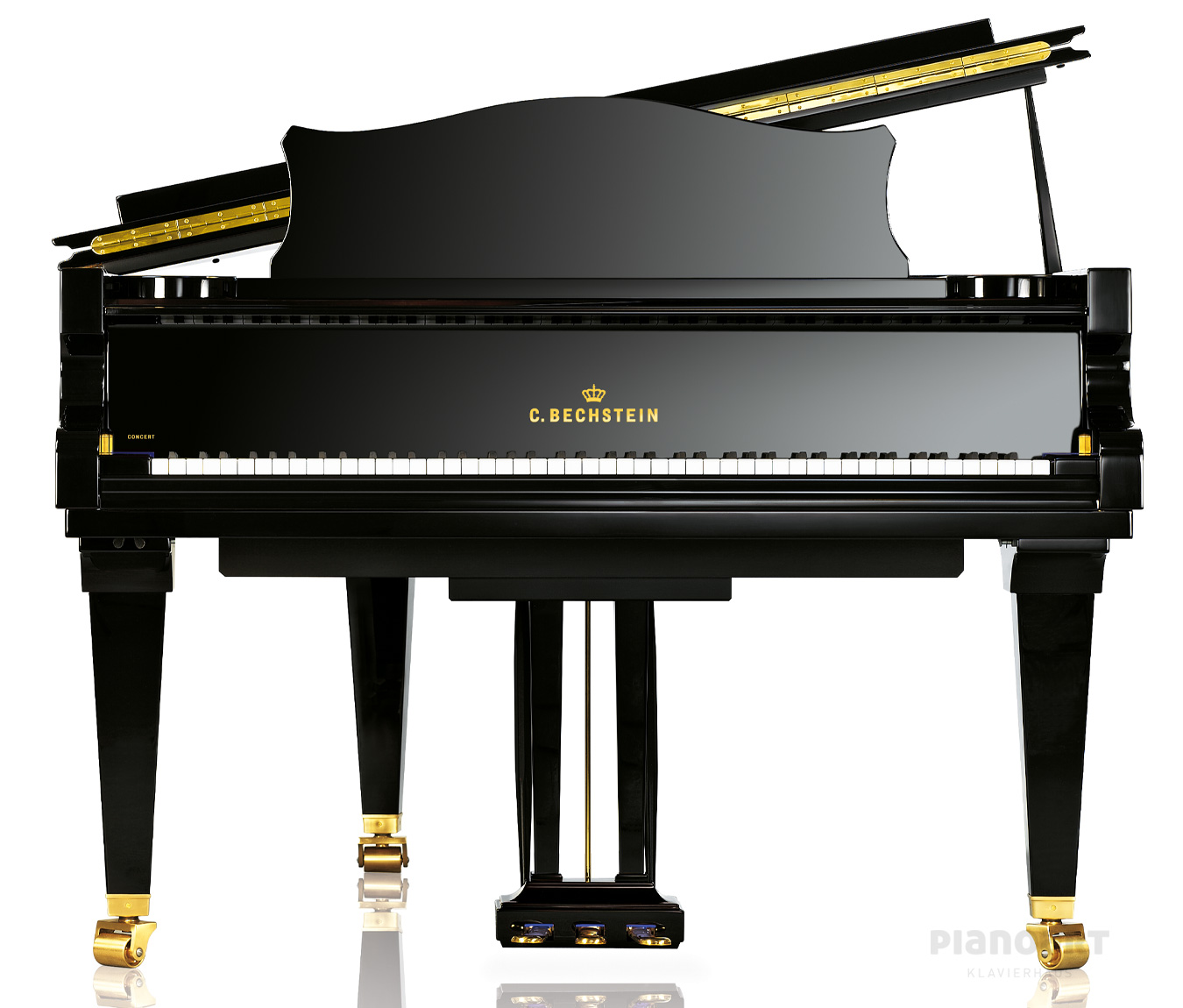 Flügel C. BECHSTEIN Concert B 212 Vorderansicht