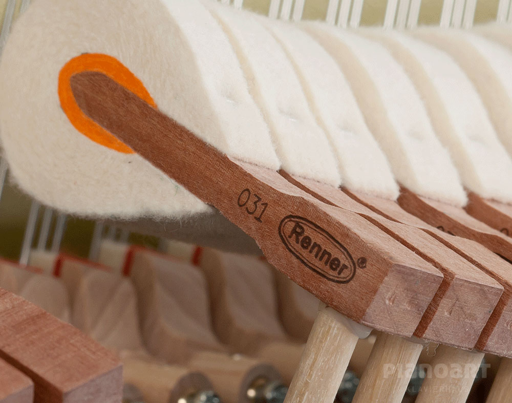 Yamaha Klaviere SE Serie Hammerköpfe