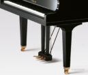 Pedale des Yamaha GB1 Flügels in Schwarz
