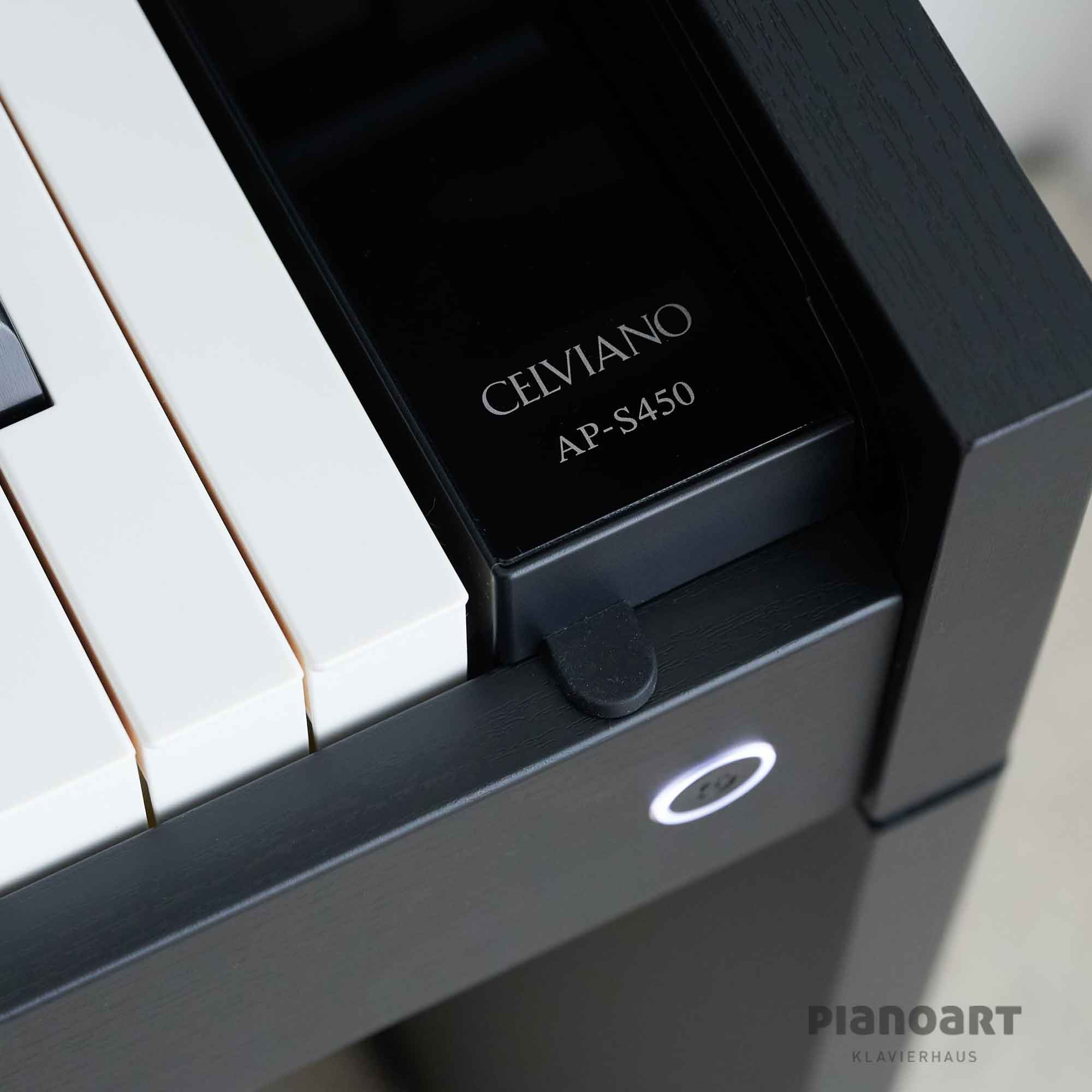 Digitalpiano Casio Celviano AP S-450 BK Ein-Aus Schalter