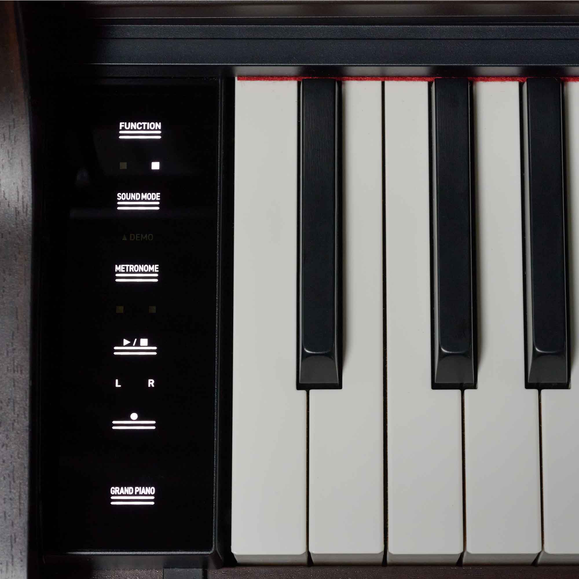 digitalpiano casio celviano ap-550 bn bedienfeld