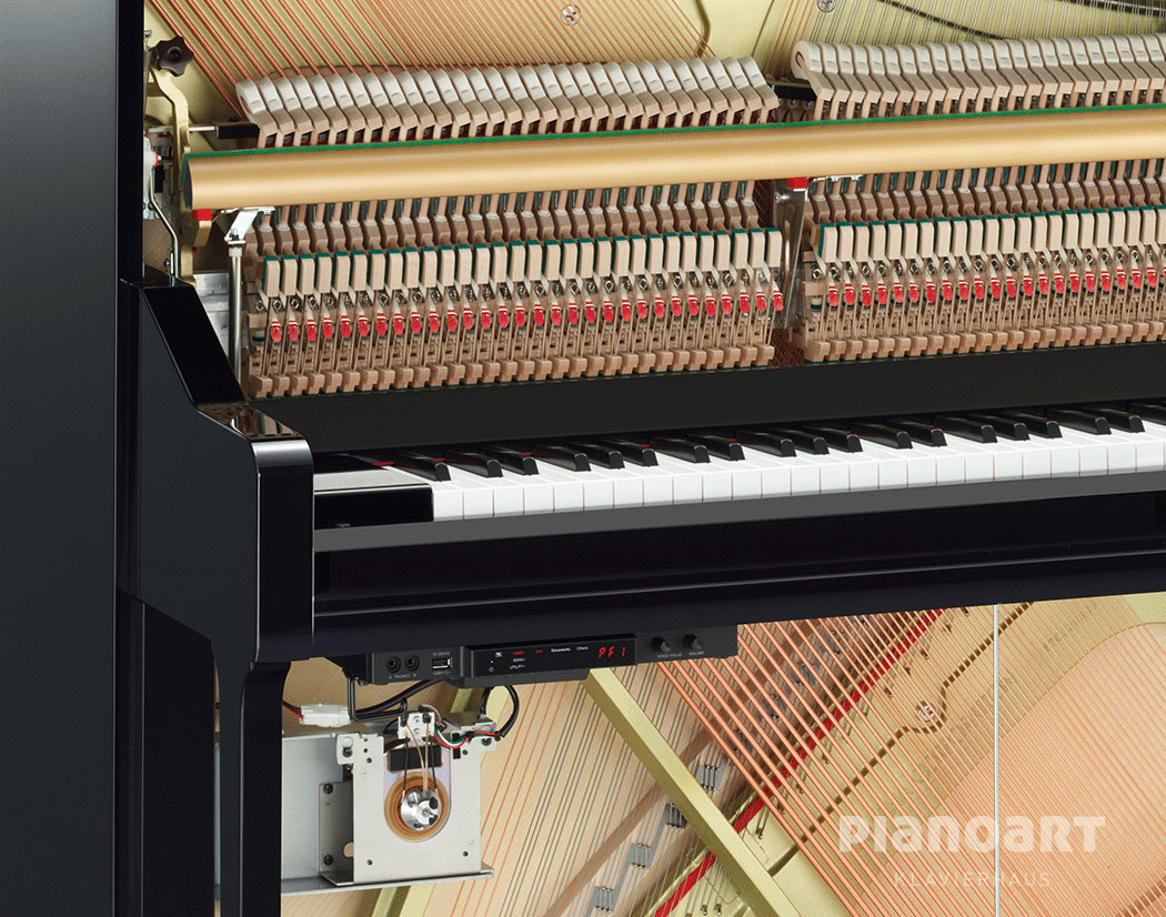 Yamaha U1 TA3 offene Ansicht mit Schwingspule