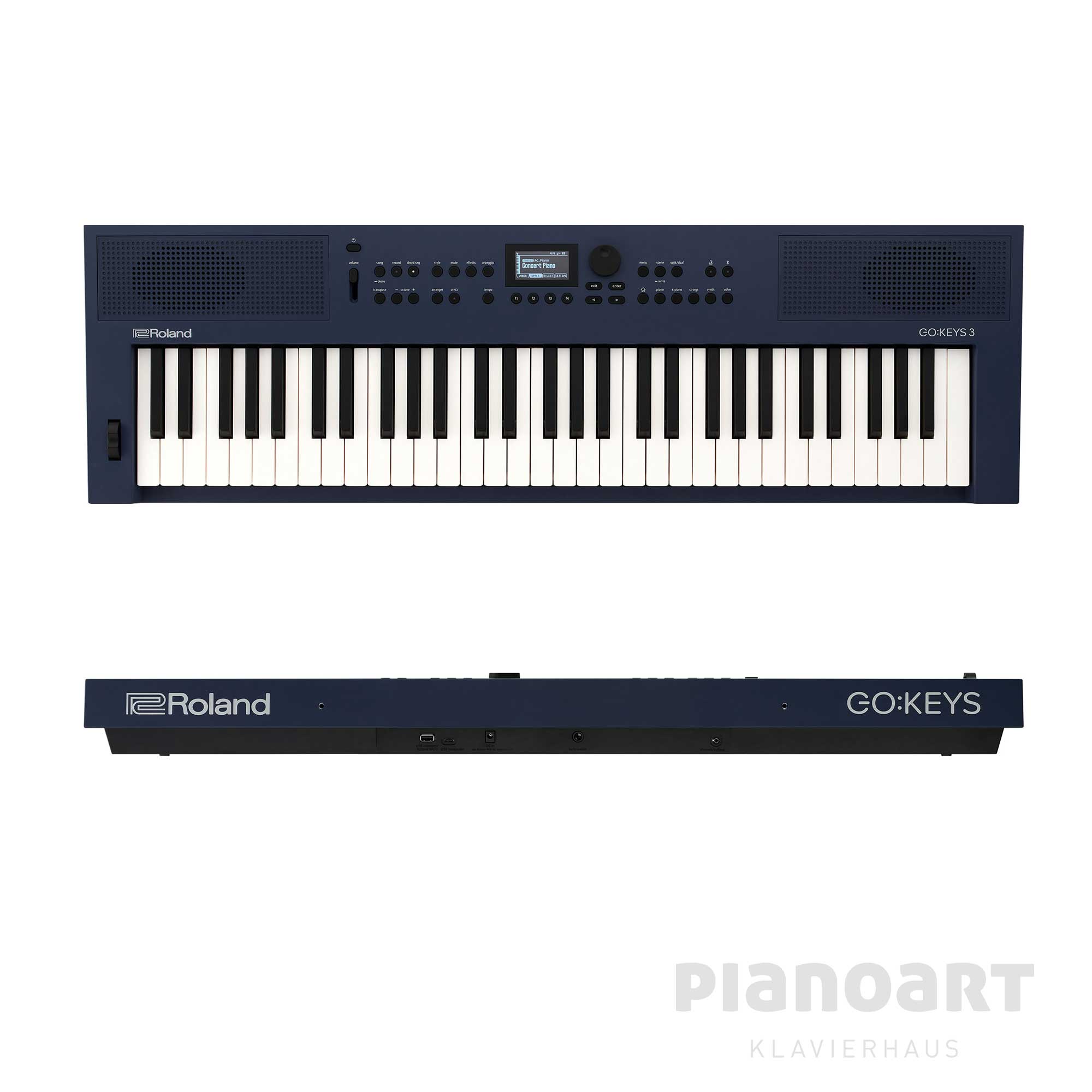Roland Go Keys 3 blaues Keyboard
