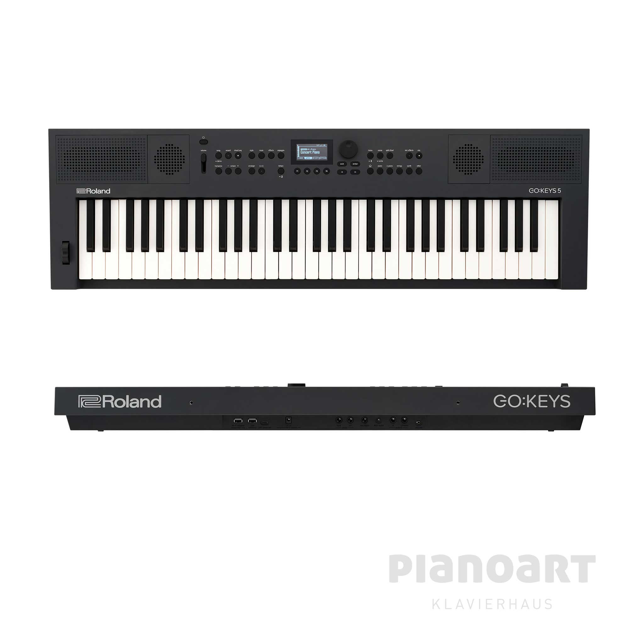 Roland Go:Keys 5 Keyboard in Schwarz