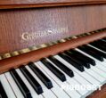 Klavier gebraucht Grotrian Steinweg Modell 104 in Braun