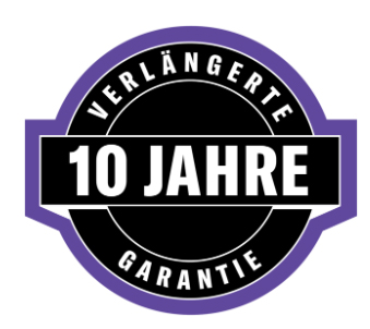 Yamaha 10 Jahre Garantie Button