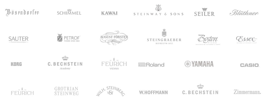 Gebrauchte Klaviere Übersicht Marken
