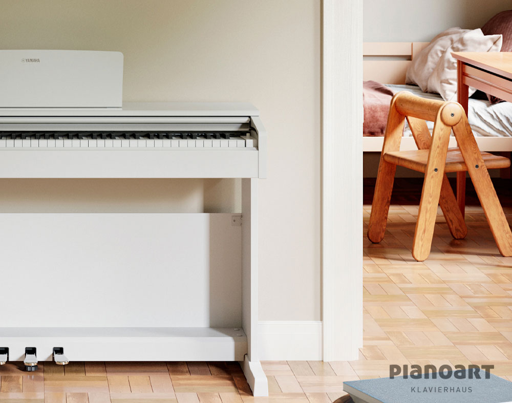 Digital Piano YAMAHA Arius YDP-145 WH im Kinder Zimmer