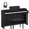 Yamaha Clavinova CLP 825 Home Digitalpiano Set in Schwarz