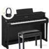 Yamaha Clavinova CLP 835 b Digitalpiano Home Set in Schwarz