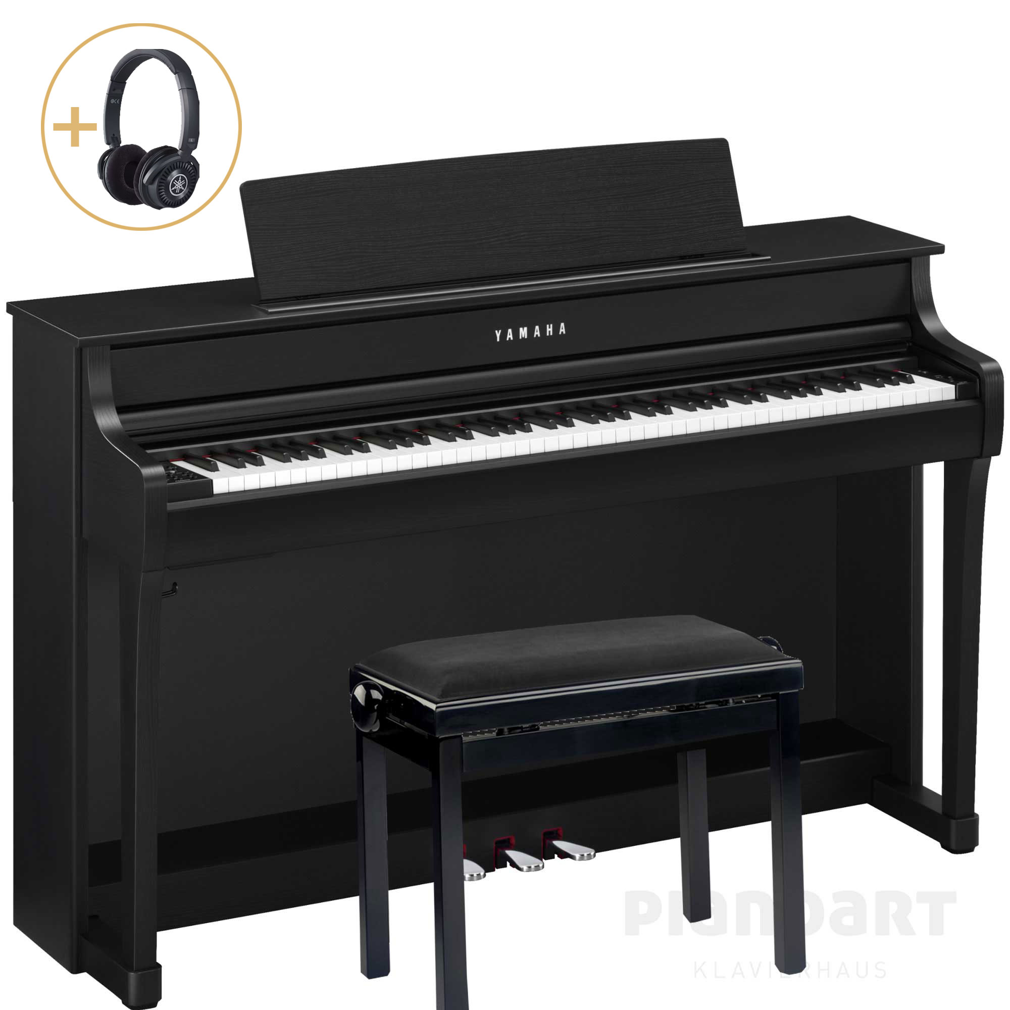Yamaha Clavinova CLP 845 B Digitalpiano Home-Set