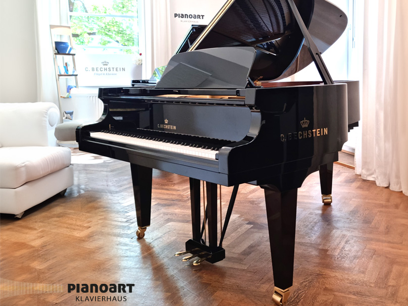 C. Bechstein gebrauchter Flügel Modell A 190 in Schwarz