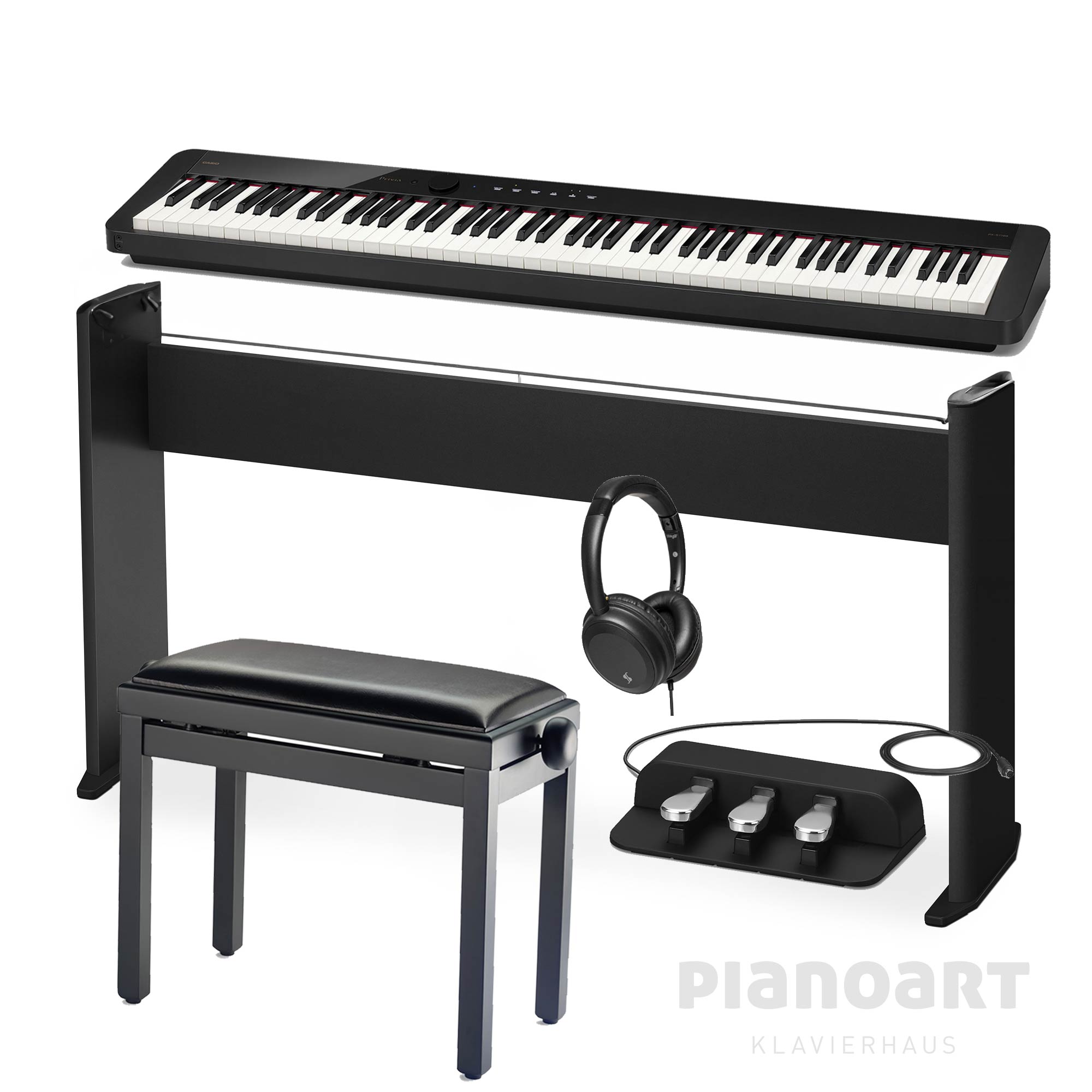 Casio PX-S1100 BK All-in-one-Set Schwarz