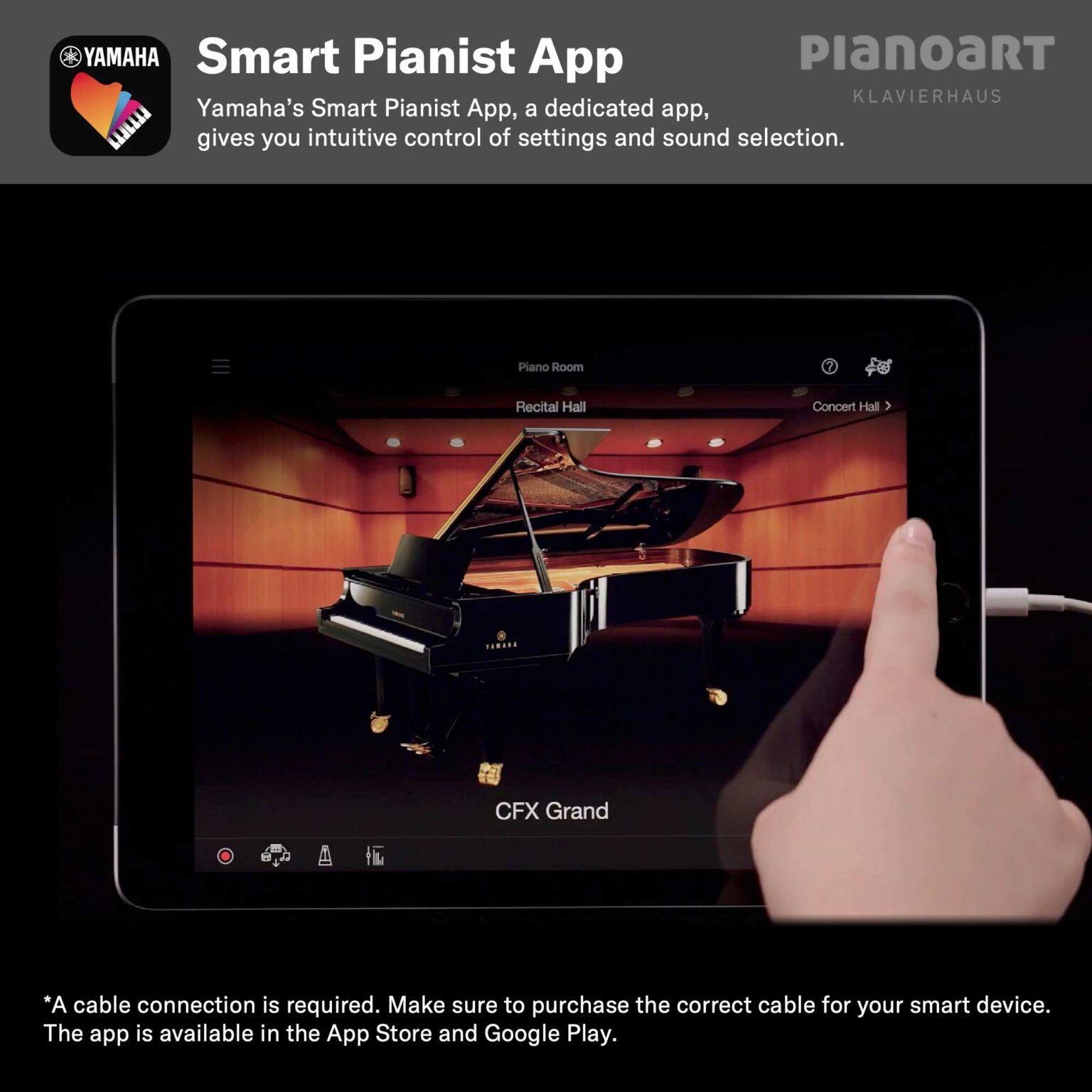app-yamaha-arius-ydp-165-digital-piano