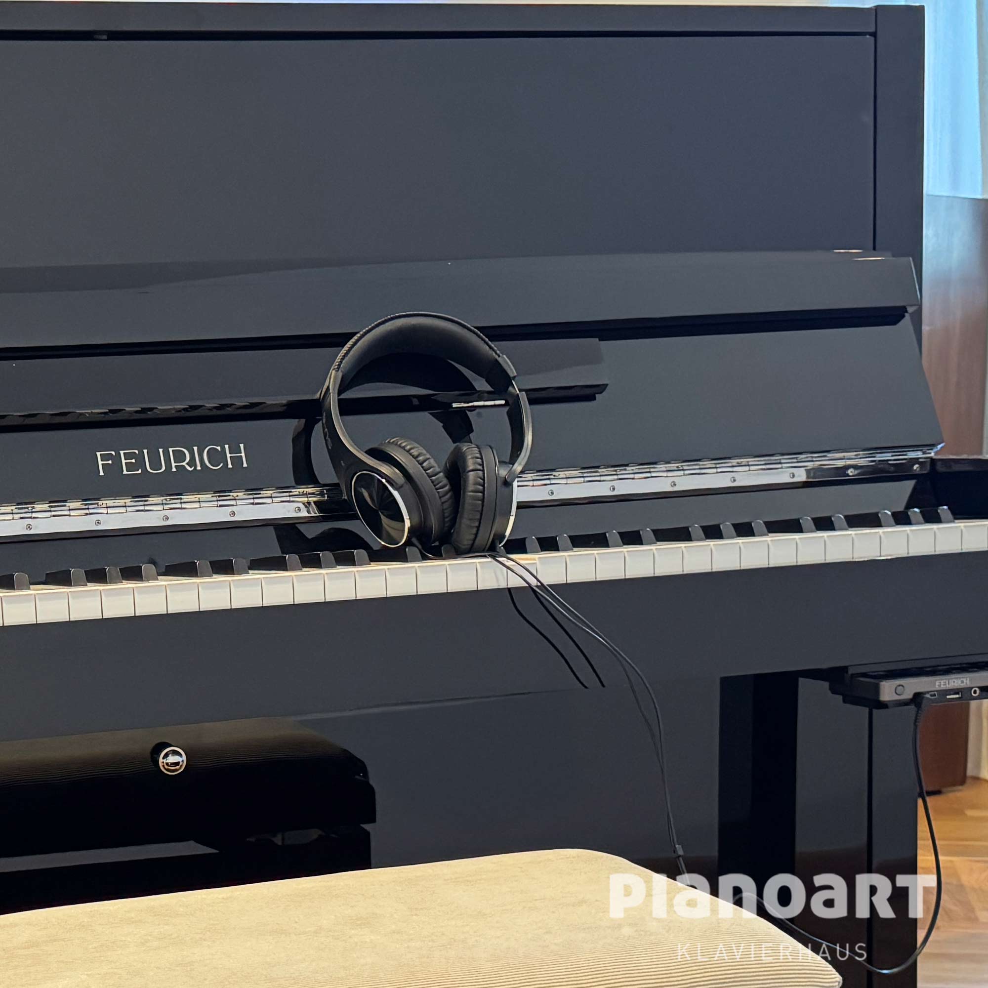 Gebrauchtes Silent Klavier Feurich 115 Premiere