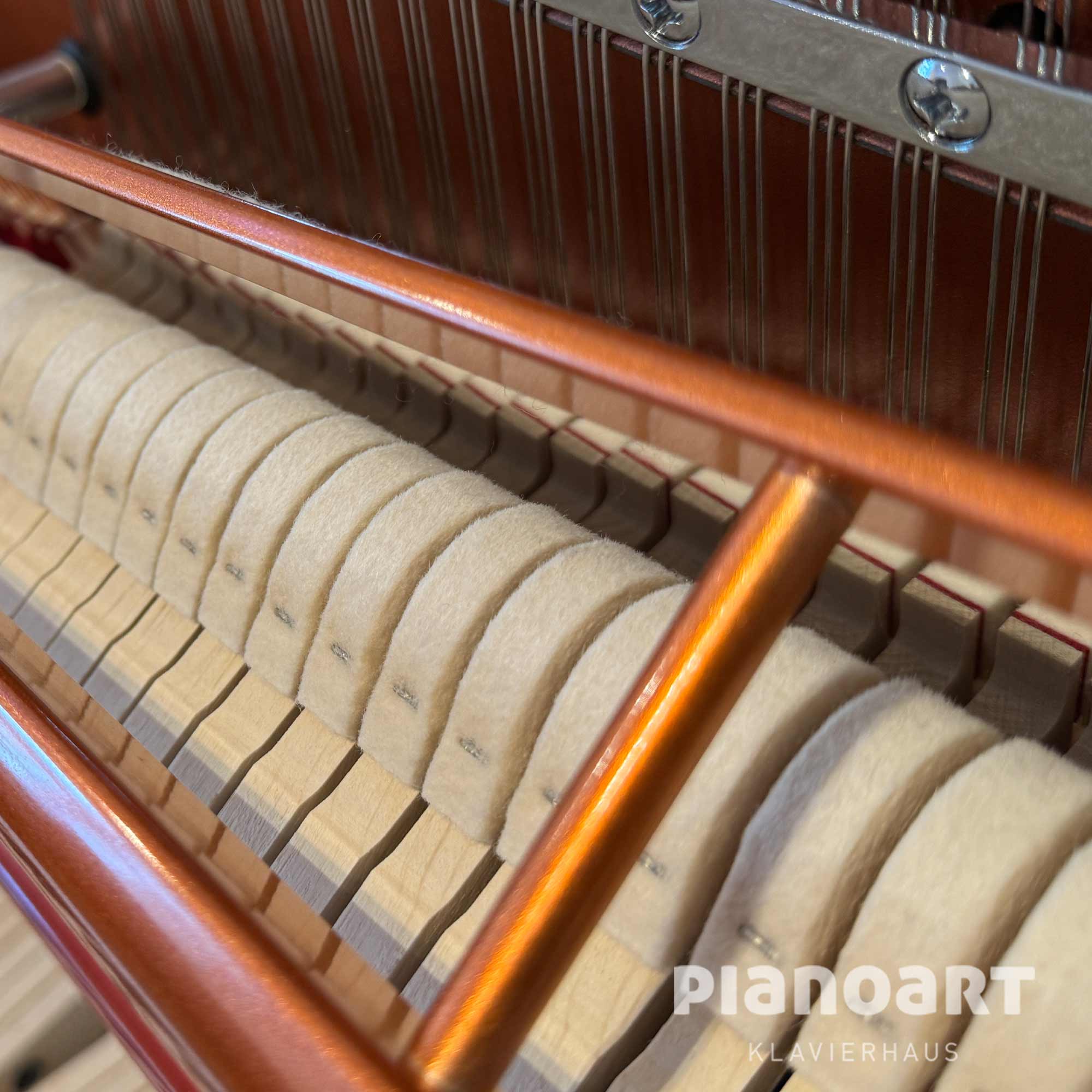 Silent Klavier Gebraucht Feurich 115 Hammerkoepfe