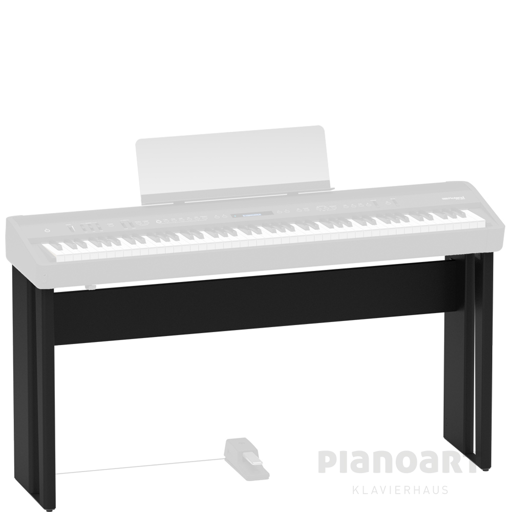 Roland KSC 90 BK Piano Stand in Schwarz