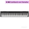 Yamaha P-145 BT E-Piano in Schwarz
