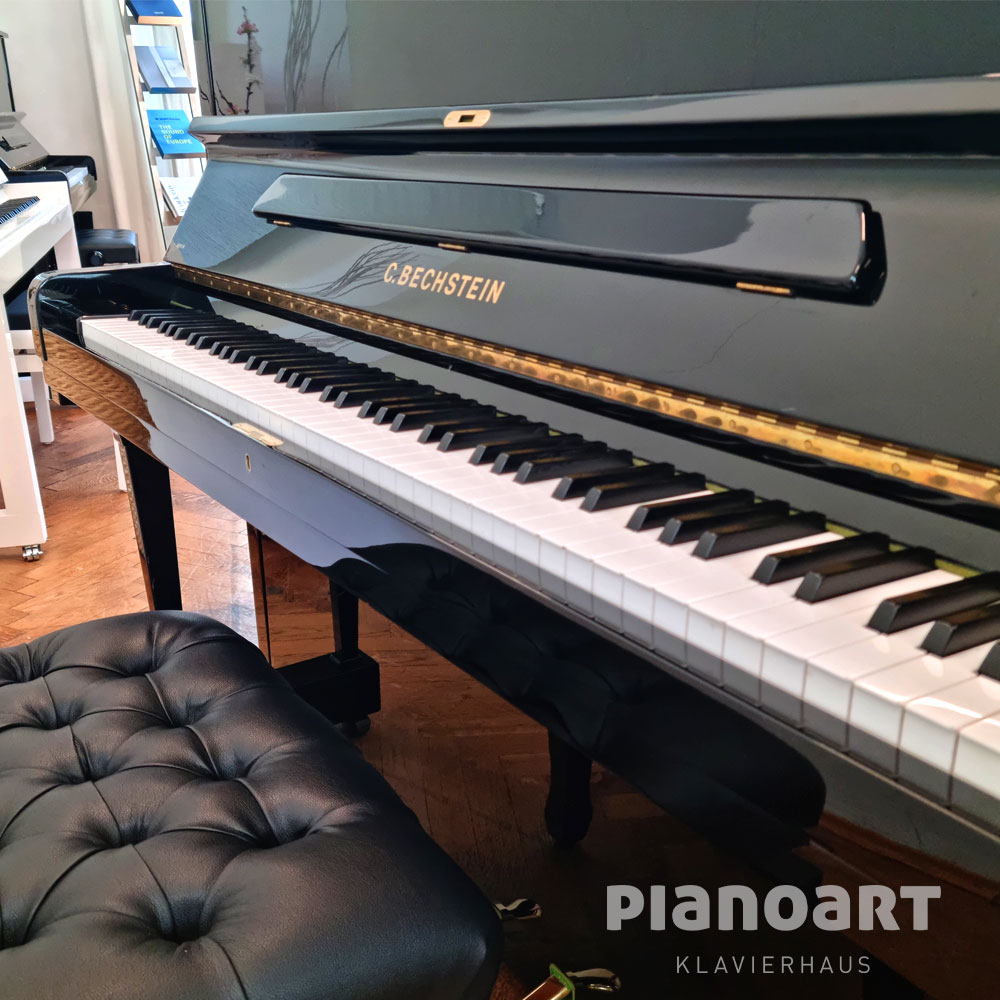 Gebraucht Klavier von C. Bechstein Modell 12 Ansicht Tasten