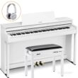 Casio AP-550 Set mit Bank und Kopfhörer in Weiß