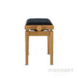 Gewa Deluxe Natur Matt Sitz Schwarz