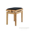 Gewa Deluxe Natur Klavierbank Velours