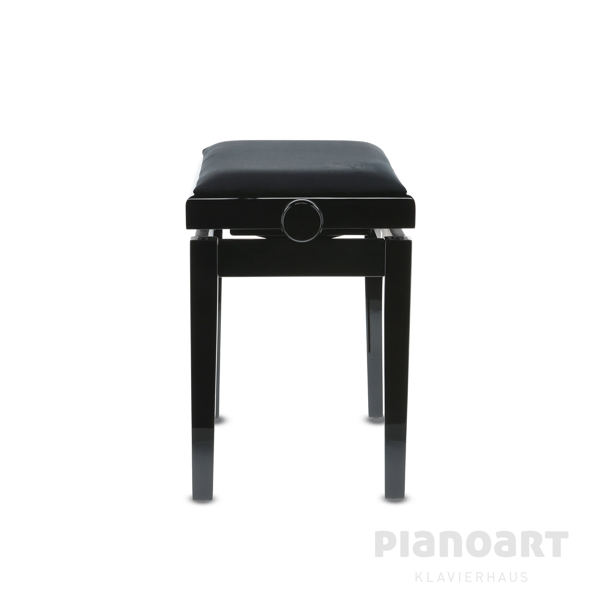 Gewa Deluxe Piano Hocker in Schwarz
